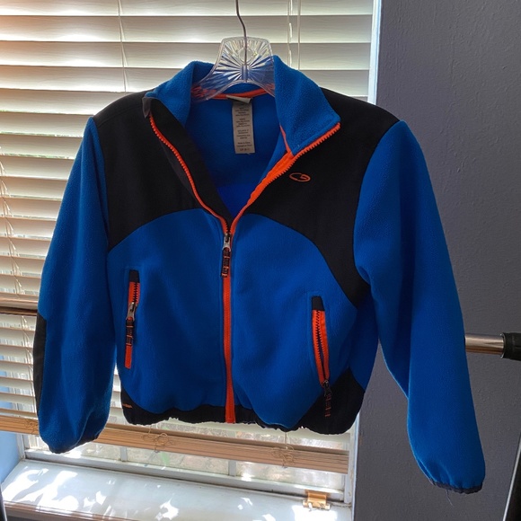 Champion Other - *SOLD* - *Final Sale Price/Buy Now* Champion Blue/orange Boys 6/7 fleece jacket